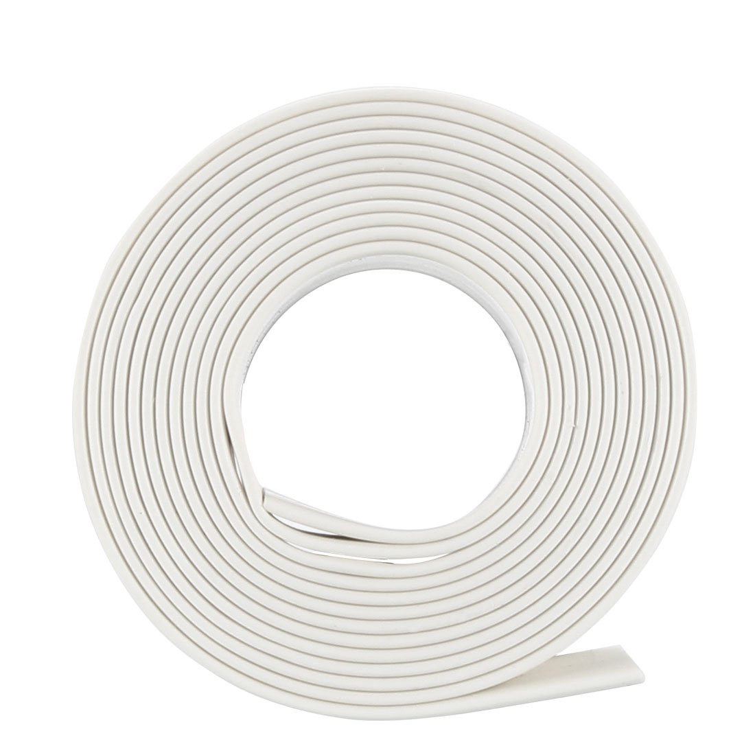 sourcing map Heat Shrink Tubing 25mm Flat Width 1m 2:1 Heat Shrink Tube Wire Wrap White