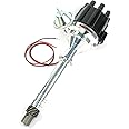 PerTronix D100700 Flame-Thrower Plug and Play Vacuum Advance Black Cap Billet Electronic Distributor with Ignitor II Technology for Chevrolet Small Block/Big Block