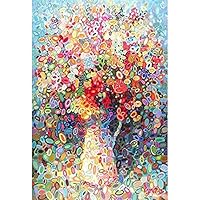 DIY 5D Diamond Painting by Number Kits for Adults,Diamond Embroidery Painting Kits Art Craft Home Wall Decor Abstract The vase 11.8x15.7in 1 by SimingD