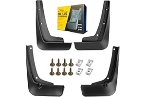 QUYDDC Mud Flaps Fit for 2018 2019 2020 2021 2022 2023 Chevy Equinox 4-Door Sport Utility, Dedicated Mudguard for Four Seasons Universal Protection, Front and Rear