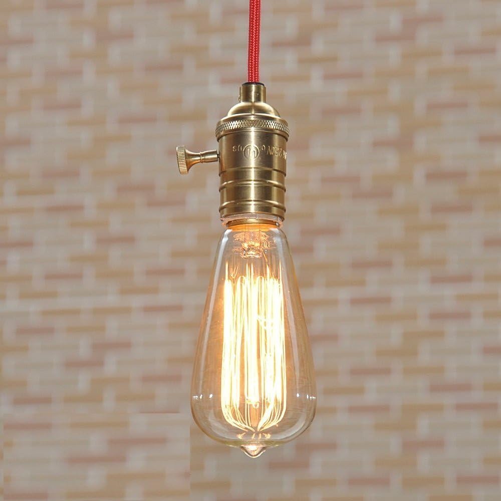 Dekorative Leuchtmittel SHINA Edison Birne Bulb Glühlampe Squirrel Cage