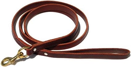 Signature k9 leather leash Outlet