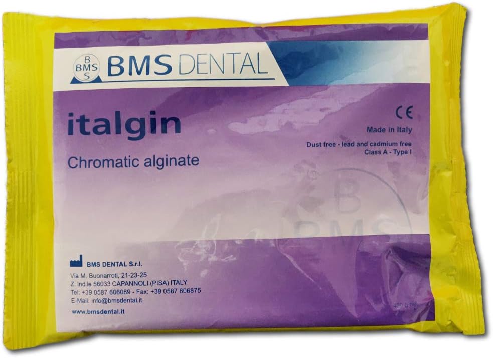 450g Pack Chromatic Alginate Italgin Dental Grade Moulding Powder Hand
