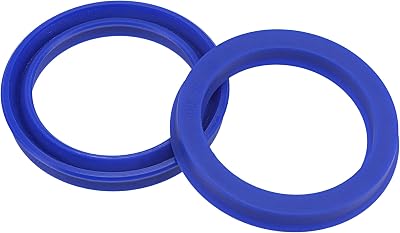 YOKIVE 2x UHS Radial Shaft Seal PU Oil Seal 35mm ID x 45mm OD x 6mm Width Blue
