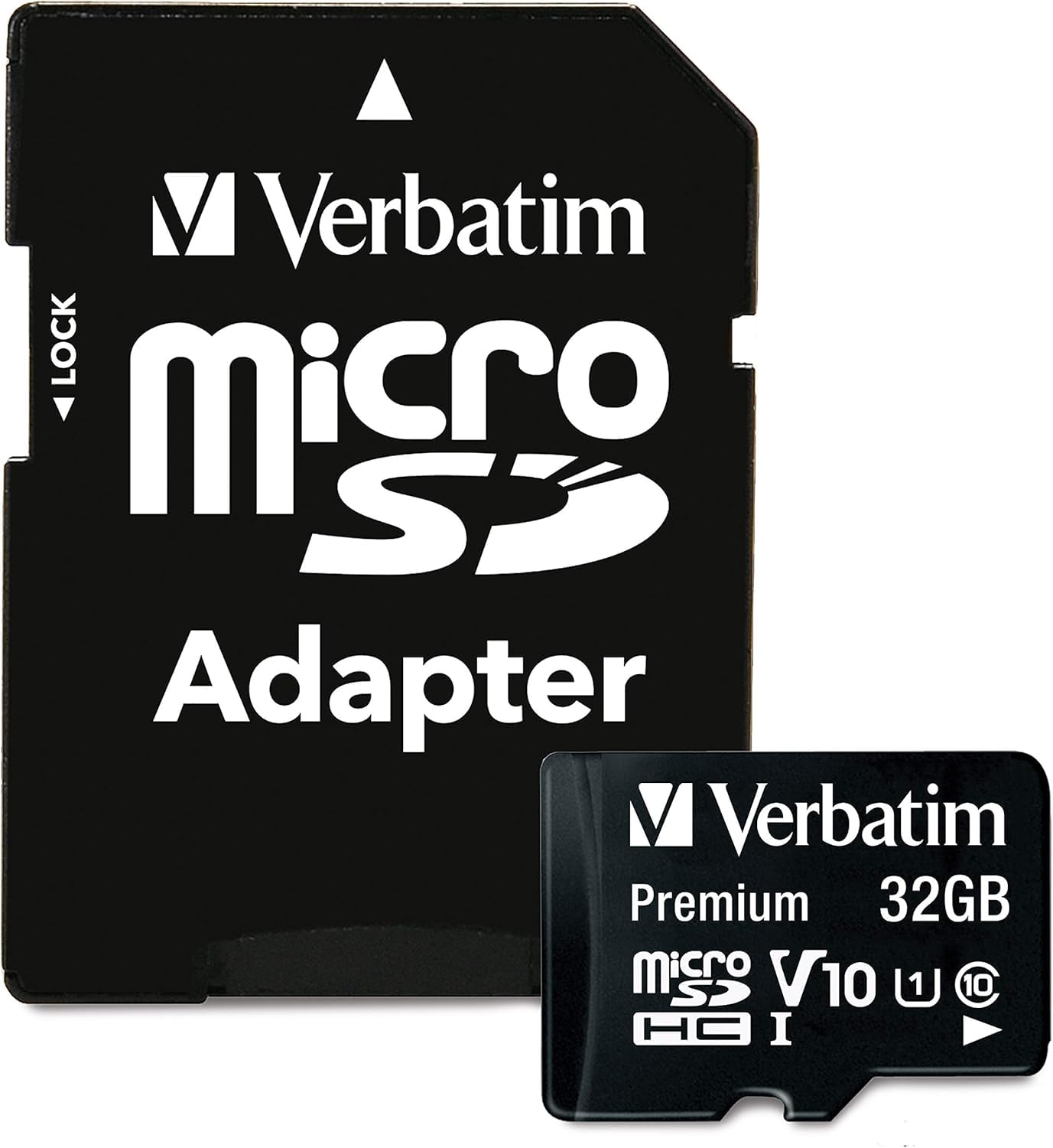 Verbatim 44083 32GB Class 10 Micro SDHC with Adapter