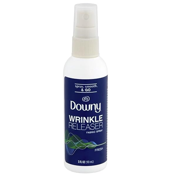 DOWNY WRINKLE RELEASER, TRAVEL SIZE LIGHT FRESH SCENT 3 FL OZ (90 ML)