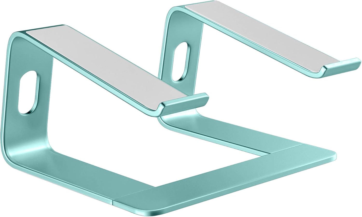 Soundance Laptop Stand, Aluminum Computer Riser, Ergonomic Laptops Elevator for Desk, Metal Holder Compatible with 10 to 15.6 Inches Notebook Computer, Green: Office Products