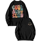 Auntie Sweatshirt Women Oversize Cool Aunts Club Sweatshirt Aunt Gifts Shirt Long Sleeve Pullover Tops