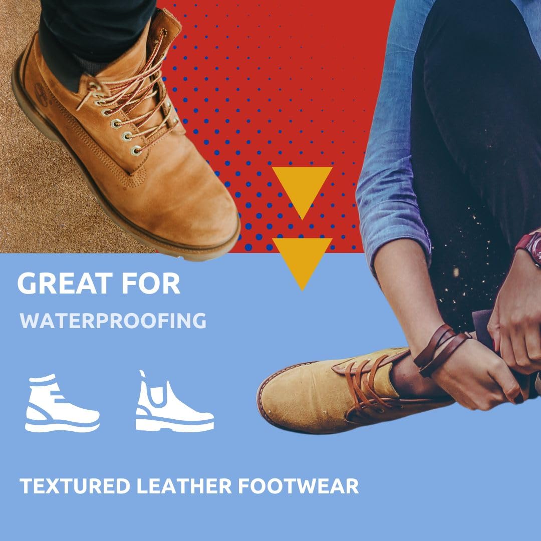 Nikwax Nubuck & Suede Proof, 125ml, Spray-On Waterproofing Restores DWR Water Repellency in Textured Leather Footwear, Shoe & Boot Care and Rain Protection
