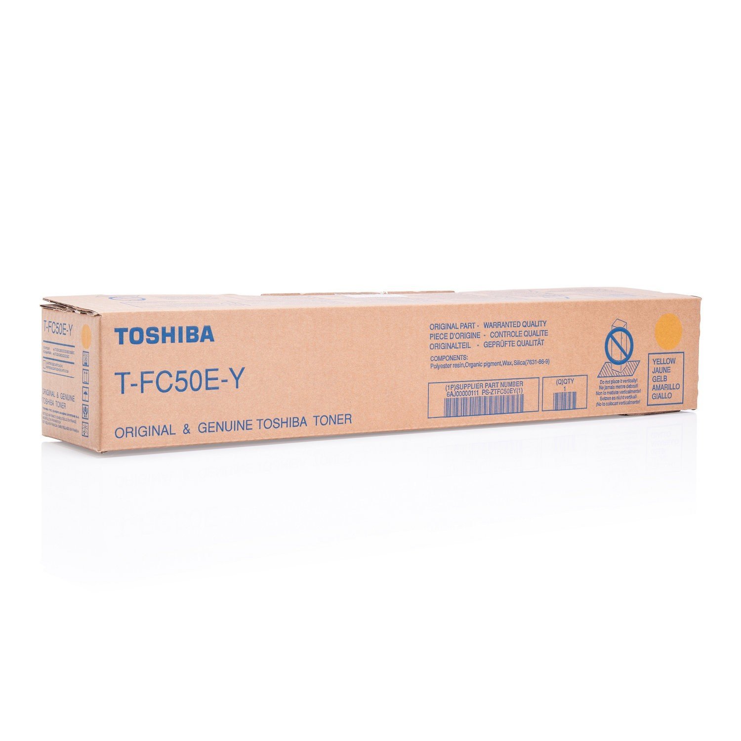 Toshiba 6AJ00000111 Laser Toner for Estudio 2555C - Yellow