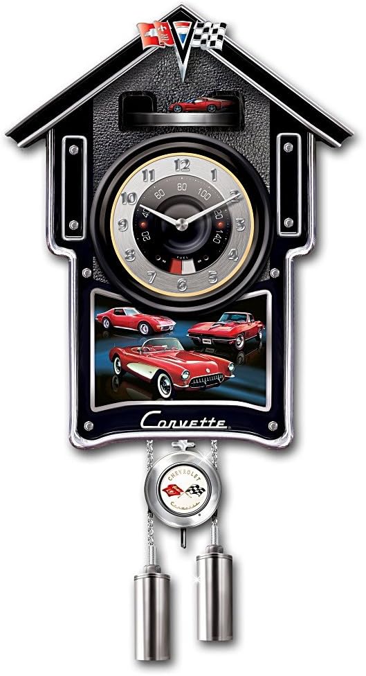 Corvette Collectible Cuckoo Clock by The Bradford Exchange Amazon.ca