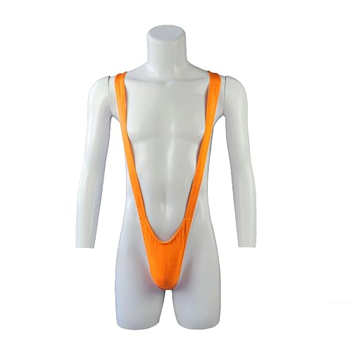 Smiffys Mankini Borat – Déguisement Homme, Costume Iconique, Vert Lime, Taille Unique, Accessoire Carnaval Et Soirée Thème