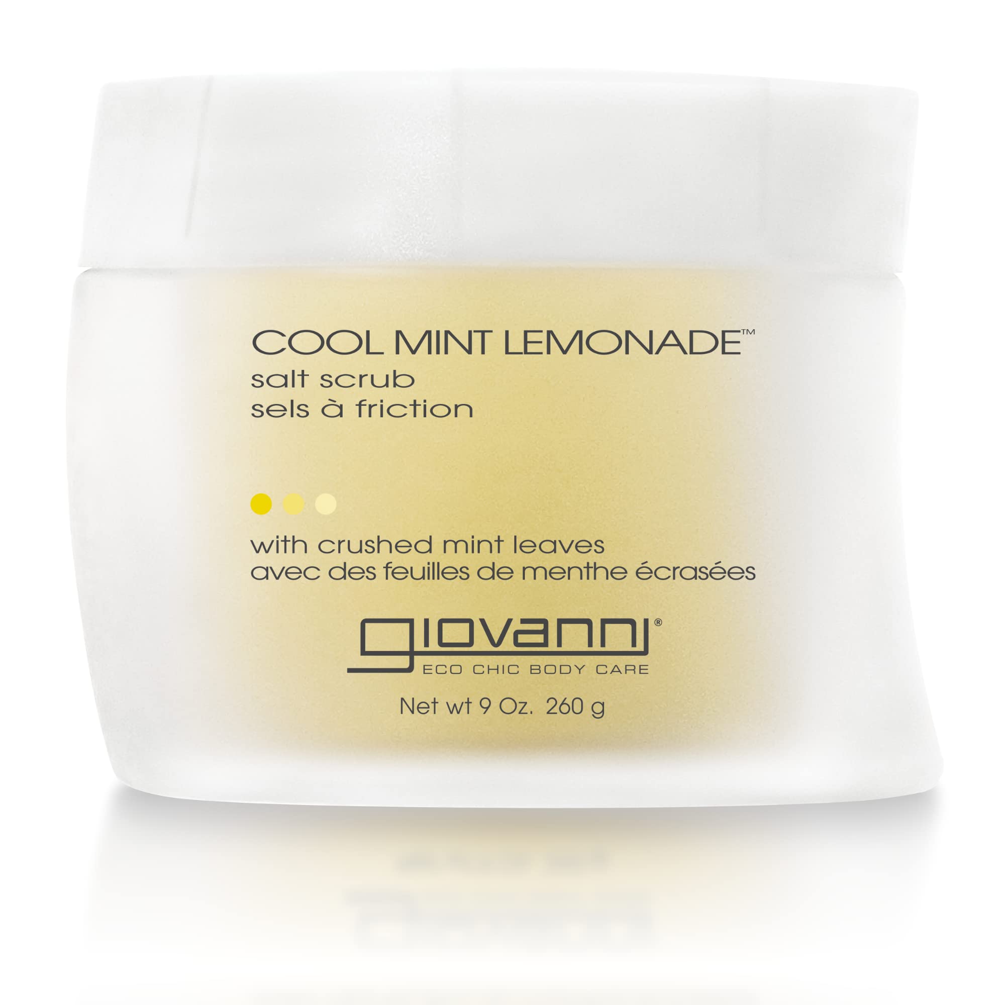 Giovanni Salt Scrub, Cool Mint Lemonade, 9 Ounce (260 g)