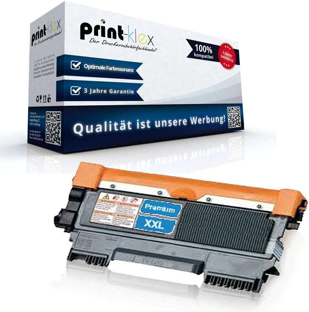 Print-Klex Compatible XXL Toner for Brother HL-2215 HL-2220 HL-2230 HL-2240 HL-2240D HL-2240L HL-2250DN HL-2270DW HL-2275DW HL-2280DW TN2220 TN 2220 Black XXL