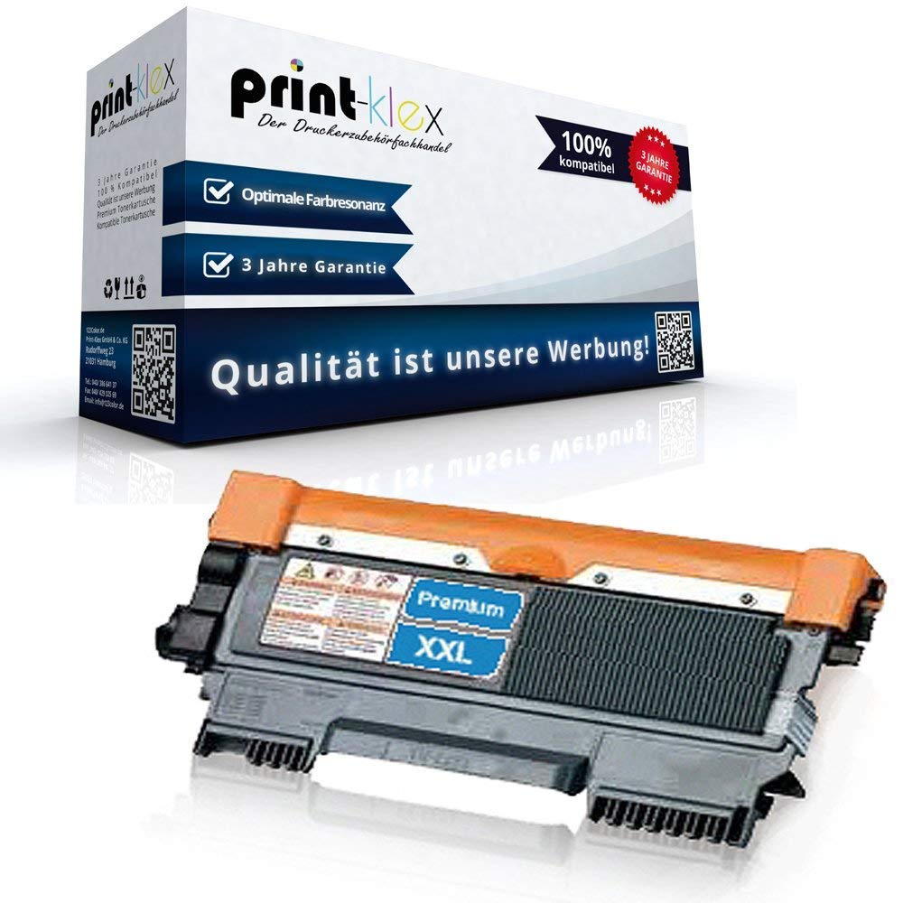 Print-Klex Compatible XXL Toner for Brother HL-2215 HL-2220 HL-2230 HL-2240 HL-2240D HL-2240L HL-2250DN HL-2270DW HL-2275DW HL-2280DW TN2220 TN 2220 Black XXL