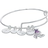 Alex and Ani Grace' Violet Backed Starling Charm Bangle