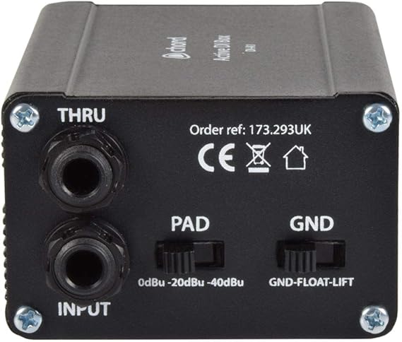 CHORD DI-A1 - Caja de inyección directa activa: Amazon.es: Electrónica