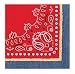 Creative Converting 667492 Napkins Tableware items, One Size, Red primary