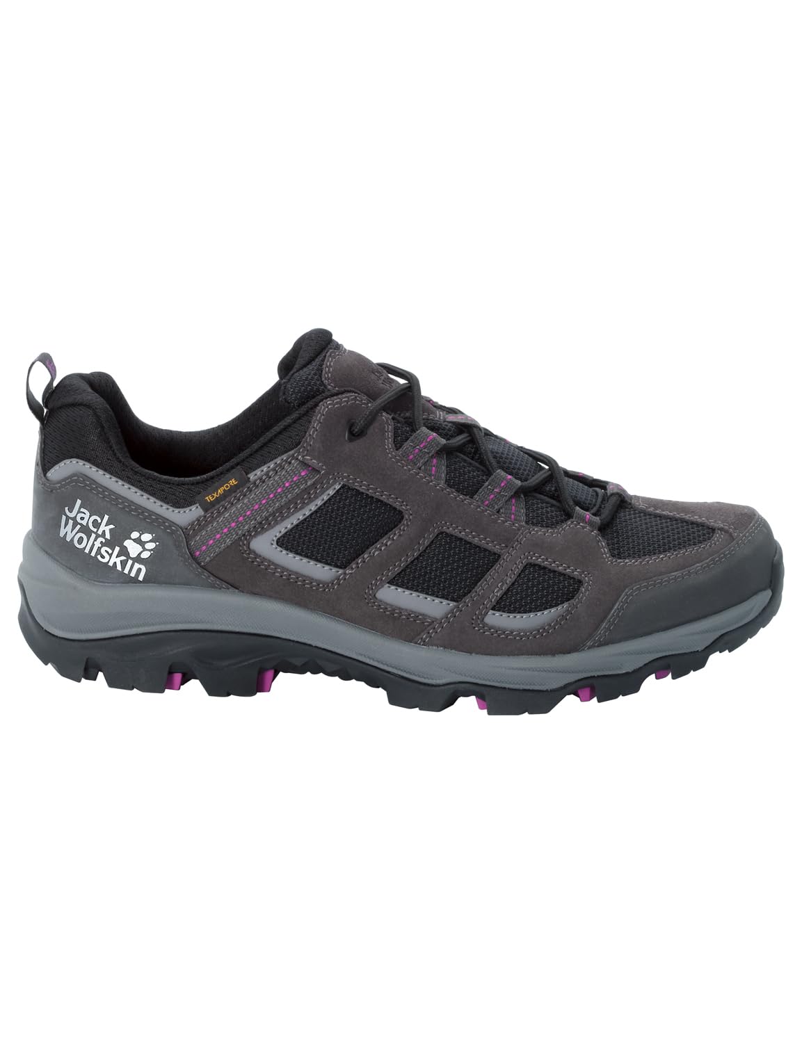Jack Wolfskin Vojo 3 Texapore Low-Cut Schuhe Damen grau/lila 2