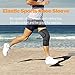 littlejian Compression Knee Sleeve,Best Knee Brace Support for Sports,Running,Jogging,Basketball,Joint Pain Relief,Arthritis and Injury Recovery&More,Men and Women(2 Piece-Large)
