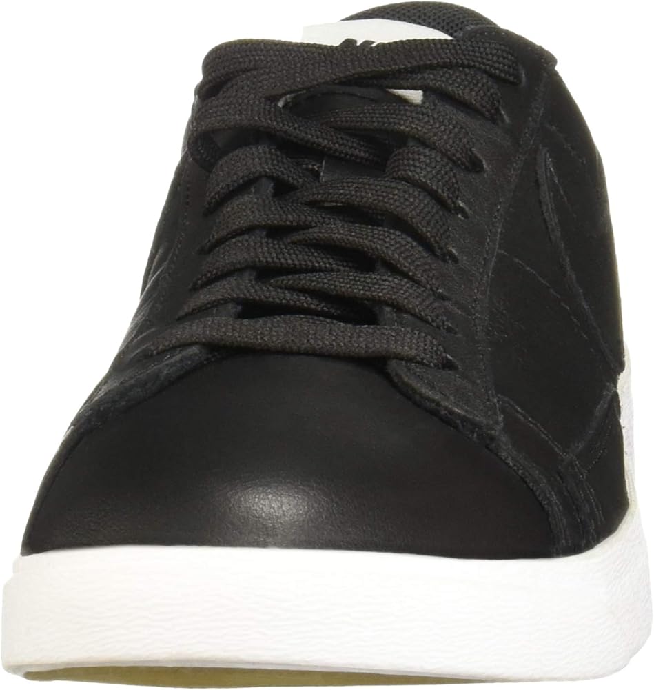 black leather nike shoes womens
