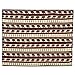 Blanket Throw Brown Bear and Pine Trees Pattern White Background Soft Lightweight Coral Fleece 230GSM for Baby 50 X 60