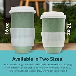 NOVA CERAMICS Coffee Travel Mug – Reusable Coffee
