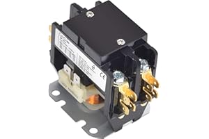 CGele 2 Pole Air Conditioner Contactor 30 Amp 120V Coil,Condenser Contactor Compressor Contactor…