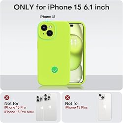 Vooii Compatible with iPhone 15 Case,Upgrade