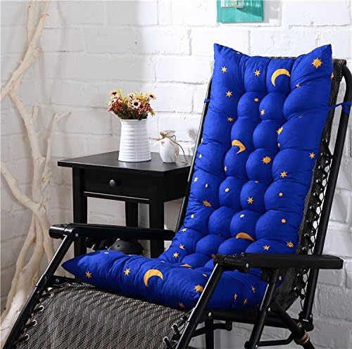 Rart High Back Chair Cushion,Polyester Thick seat Cushion Breathable Chair Booster Cushion Garden Home Office Chair Padded with 2 Loop Straps-C 110x40x8cm(43x16x3inch)