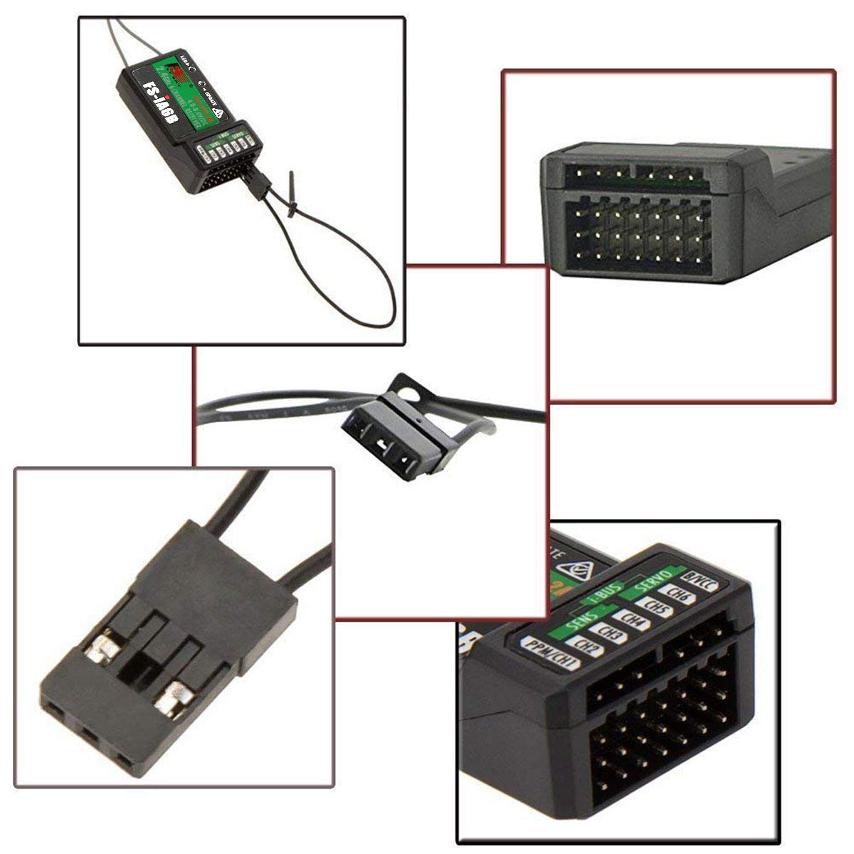 Приемник fs ia6b схема подключения