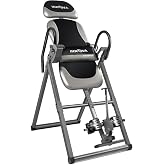 Innova ITX9900 Inversion Table with Air Lumbar Support, Black/Gray