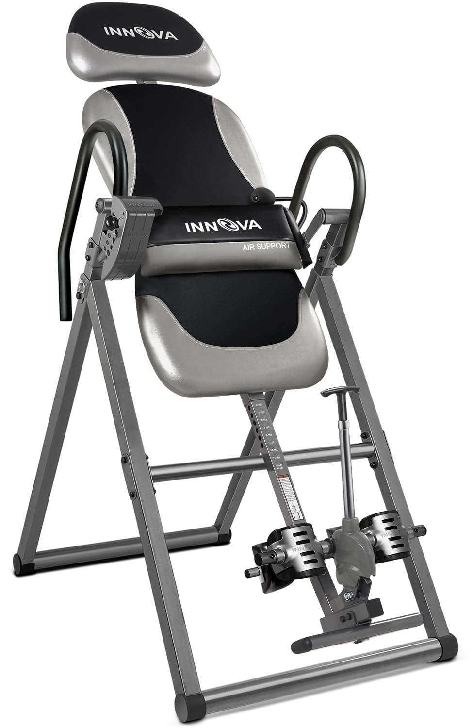 Photo 1 of Innova ITX9900 Inversion Table with Air Lumbar Support, Black/Gray