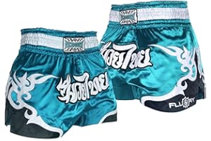 FLUORY Muay Thai Fight Shorts,MMA Shorts Clothing Training Cage Fighting Grappling Martial Arts Kickboxing Shorts Clothing