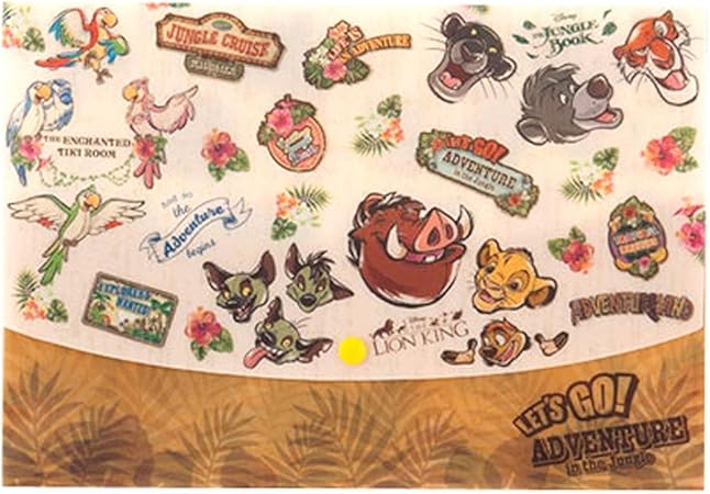 Amazon Co Jp アドベンチャーランド グッズ ケース ファイル 書類 ケース ディズニー ライオンキング ジャングルブック 他 文房具 ランド限定 グッズ おもちゃ