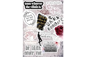 EPIC LIFE DESIGNED Dark Romance Kindle Insert for 11th Gen Kindle – Glossy Kindle Insert for Book Lovers & Booktok Readers – E-Reader Accessory for Dark Romance Fans