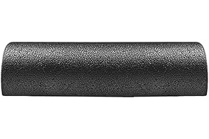 Half Foam Roller - High Density Stretching Tool | Physical Recovery Equipment | Yoga, Pilates & Fitness Workout Support | Pos