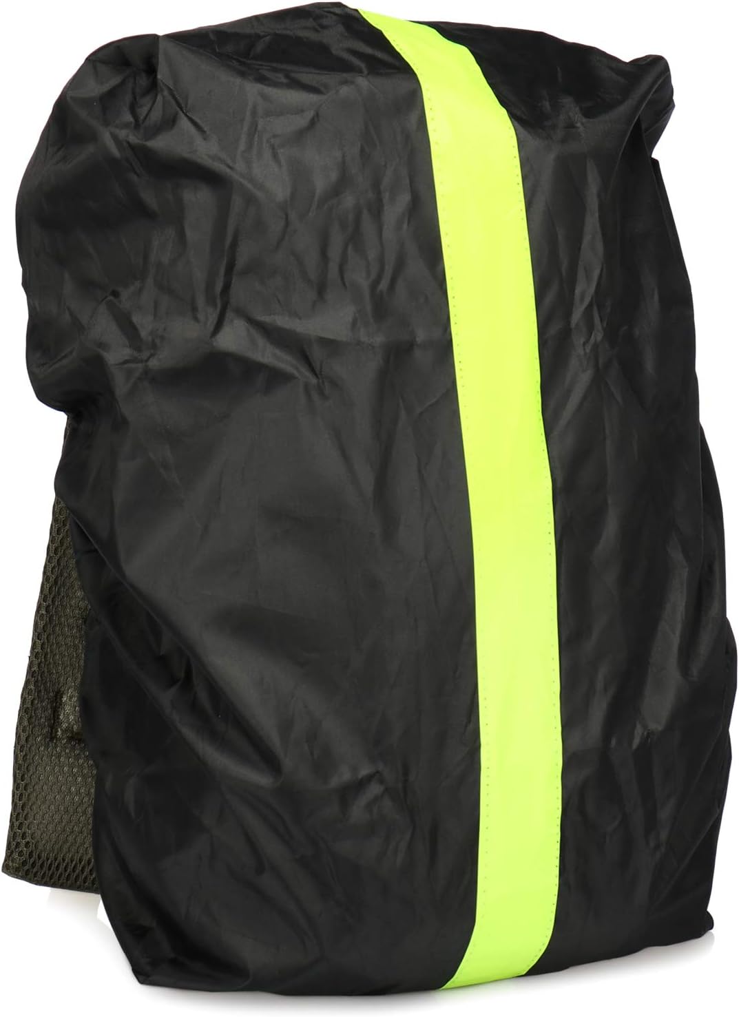 com-four® 2x Backpack protection - Waterproof rain cover for school satchel and backpack - Rain cover with yellow reflective stripes - Image 5