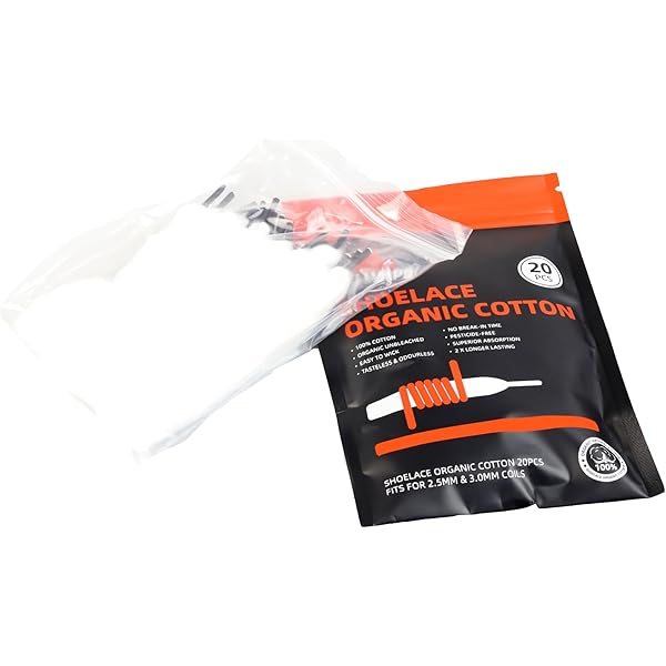 Amazon.com: Aiyingmei Organic Shoelace Cotton Sticks Cotton Box Pre-Wrapped  40 Strips : Clothing, Shoes & Jewelry