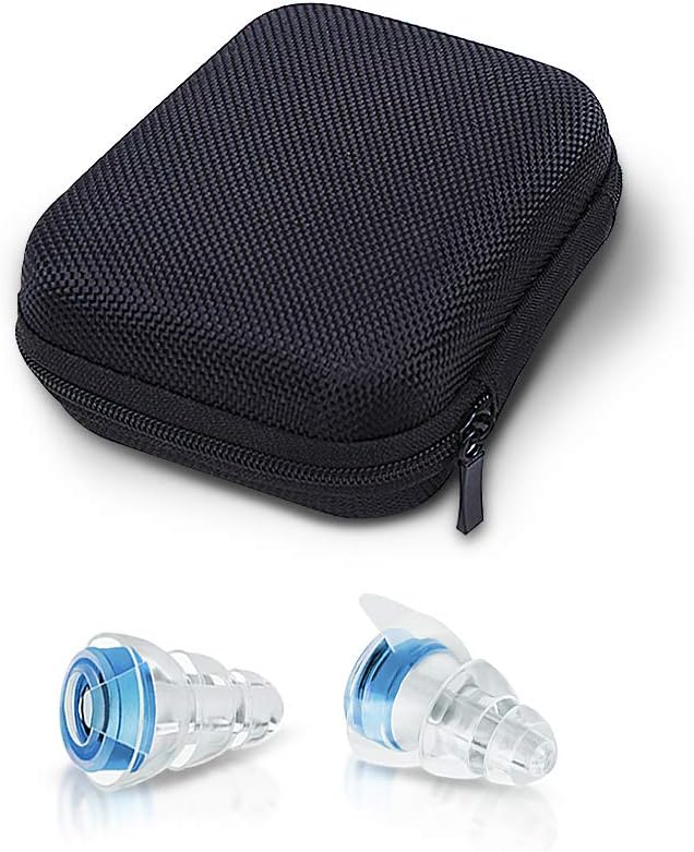 High-Fidelity Earplugs Noise Reduction Filter Hearing Protection Earplugs for Concerts KTV Traffic Sounds and More Noise Sensitivity Conditions Ear Plugs for Sleeping((Size L) VZ SPORT MATE