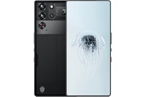 REDMAGIC 10 Pro Smartphone 5G, 144Hz Gaming Phone, 6.85" FHD+, Under Display Camera, Snapdragon 8 Elite Android Phone, 16+512GB, 80W Charger, Dual-Sim, Unlocked Phone Transparent