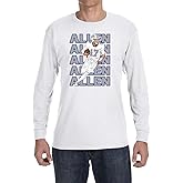 Long Sleeve White Buffalo Josh Allen Text Pic T-Shirt