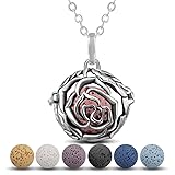 INFUSEU Essential Oil Diffuser Necklace for Women