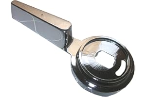 LASCO HL-59 Metal Chrome Plated Lever Handle Fits Mixet Brand