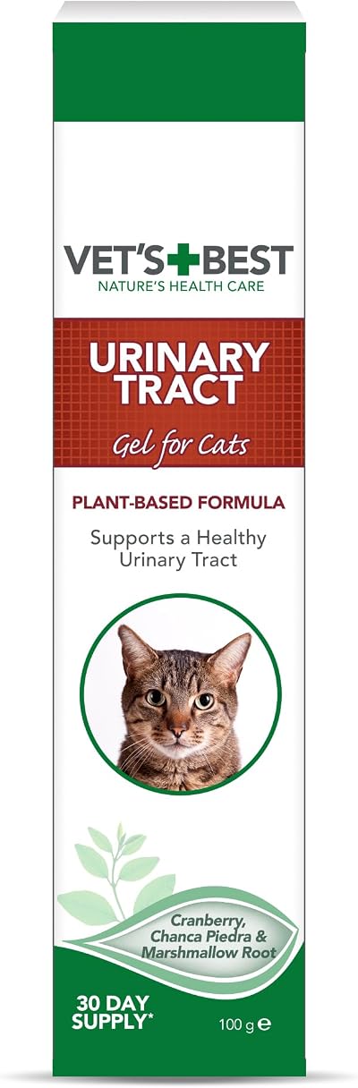Vet's Best Feline Urinary Tract Support Gel 100 g Cat Supplement