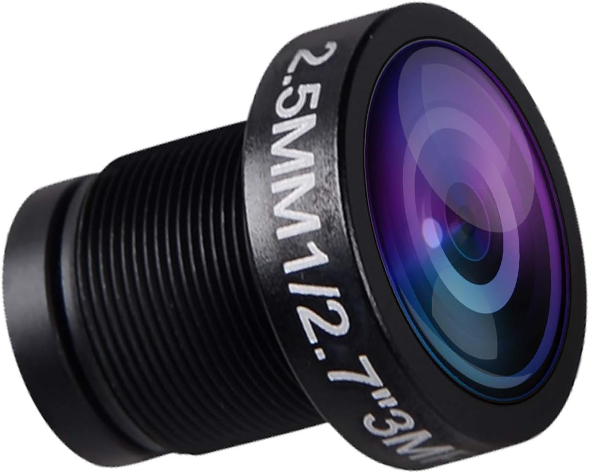 EVAICON Foxeer FPV Camera lens 2.5mm 120 Degree Wide Angle M12 Lens for Arrow/Monster/Predator/Falkor Mini/Full Size Camera