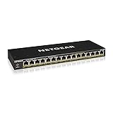 NETGEAR 16-Port PoE+ Gigabit Ethernet Unmanaged