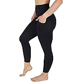 Yogalicious Womens High Waisted Yoga Legging Elastic Free Squat Proof Ankle Length Lux Workout Pant