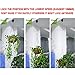 ODDIER Retractable Heavy Duty Easy Reach Pulley Plant Hanging Flower Basket Hook Hanger for Garden Baskets Pots and Birds Feeder Hang High up and Pull Down to Water Or Feed Pack of 2 (Black)