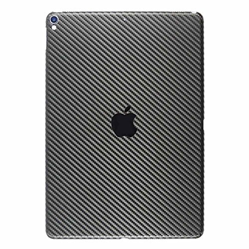 ArmorSuit - iPad Pro 10.5" (2017) Screen Protector + Black Carbon Fiber Skin Back Protector MilitaryShield w/ Lifetime Replacements - Front Anti-Bubble Ultra HD Shield (Wifi Version Only)
